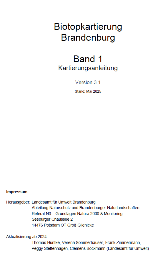 Bild vergrößern (Bild: Cover Biotopkartierung Band 1-2025)