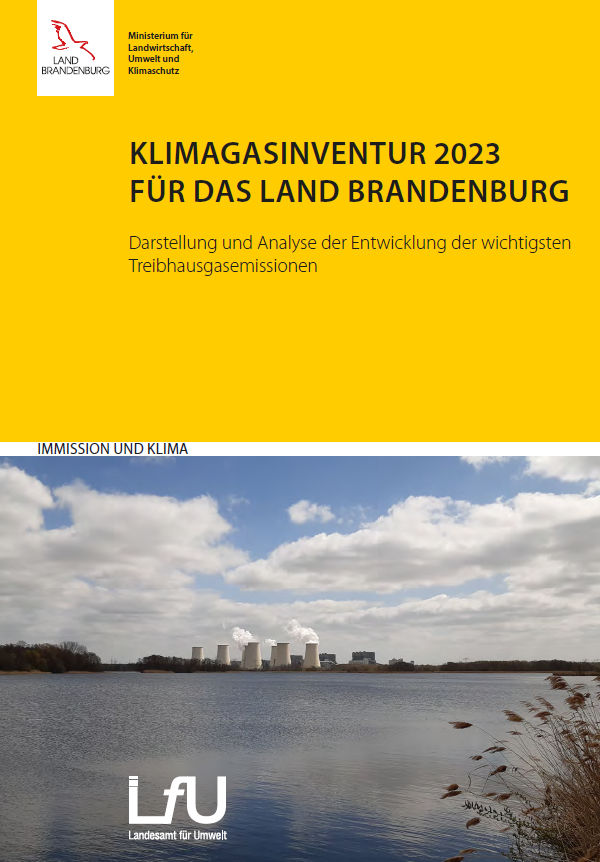 Bild vergrößern (Bild: Klimagasinventur 2023 für das Land Brandenburg )