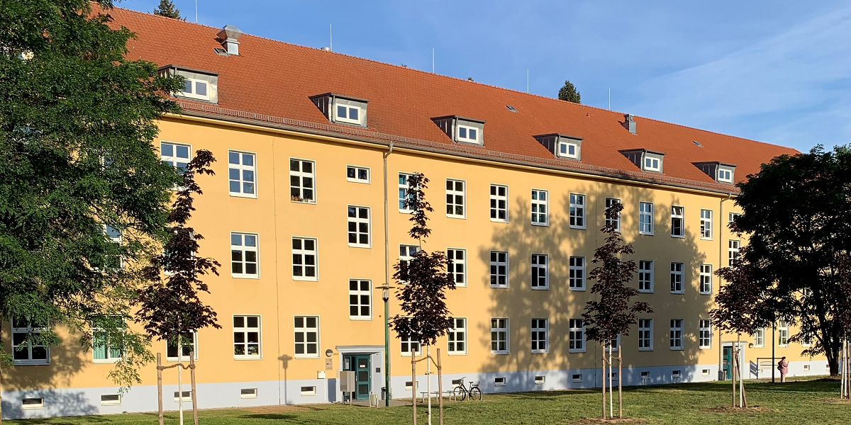 Das Gebäude des Standortes des Landesamtes für Umwelt in Wünsdorf