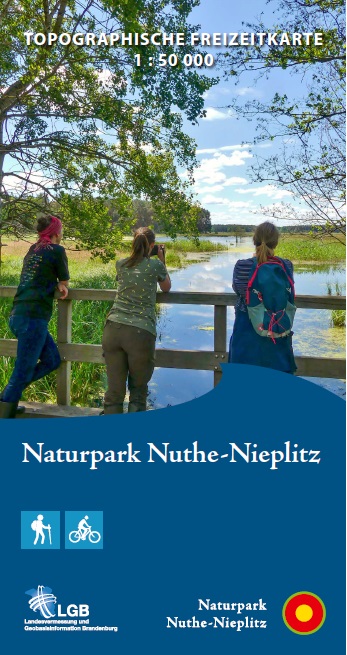 Bild vergrößern (Bild: Topographische Freizeitkarte Naturpark Nuthe-Nieplitz)