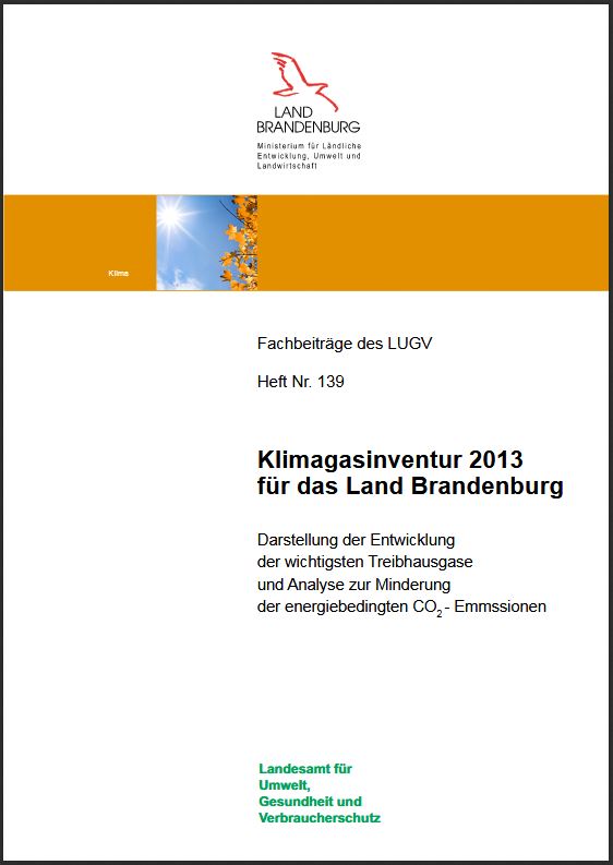 Bild vergrößern (Bild: Klimagasinventur für das Land Brandenburg 2013 - Fachbeiträge, Heft 139)