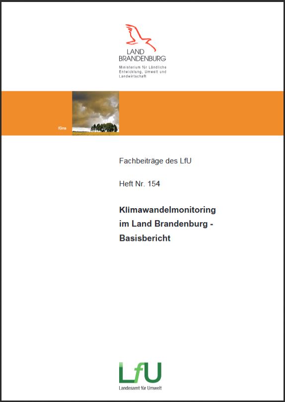 Bild vergrößern (Bild: Klimawandelmonitoring im Land Brandenburg - Basisbericht - Fachbeiträge, Heft 154)