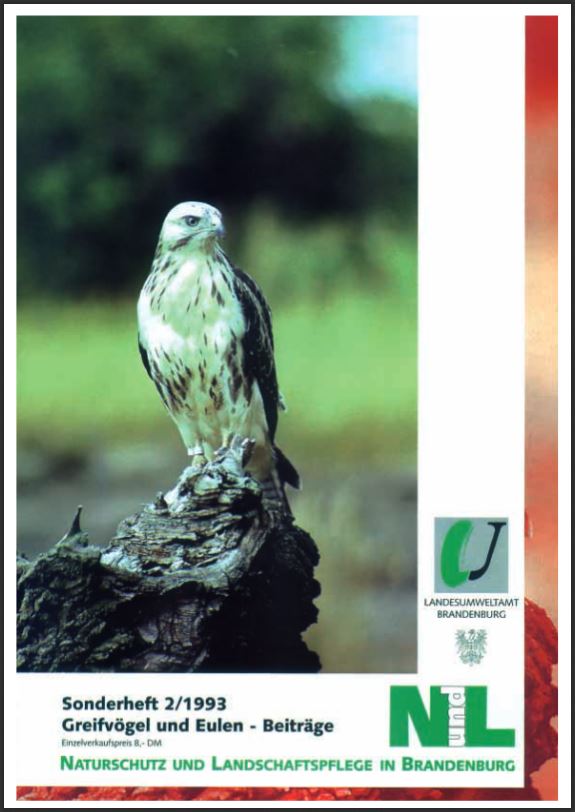 Bild vergrößern (Bild: Zeitschrift: Naturschutz und Landschaftspflege in Brandenburg Sonderheft 2 - 1993 (Greifvögel und Eulen))