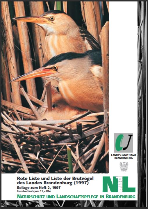 Bild vergrößern (Bild: Zeitschrift: Naturschutz und Landschaftspflege in Brandenburg - Beilage zu Heft 2 - 1997 - Brutvögel)