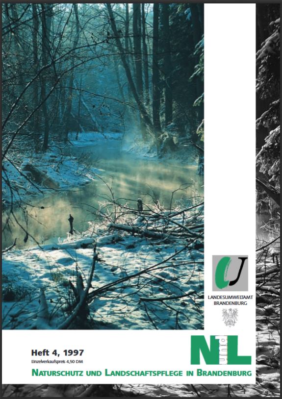 Bild vergrößern (Bild: Titelseite der Zeitschrift: Naturschutz und Landschaftspflege in Brandenburg Heft 4 - 1997)