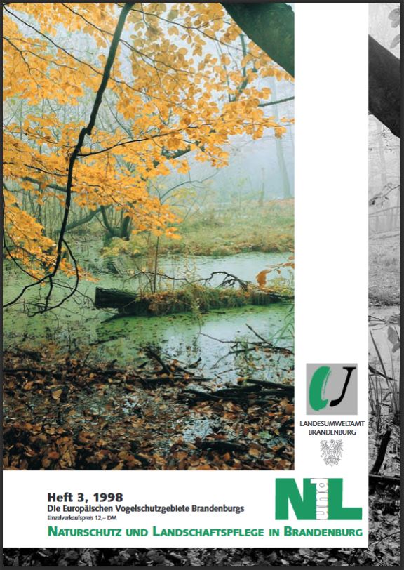 Bild vergrößern (Bild: Zeitschrift: Naturschutz und Landschaftspflege in Brandenburg Heft 3 - 1998)