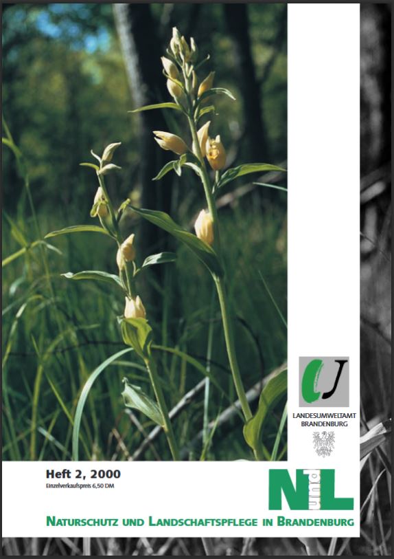 Bild vergrößern (Bild: Titelseite der Zeitschrift: Naturschutz und Landschaftspflege in Brandenburg Heft 2 - 2000)
