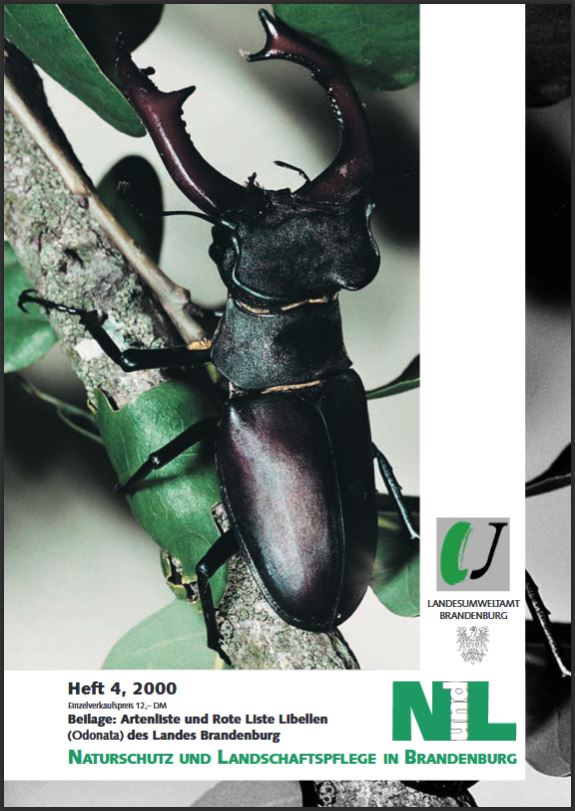 Bild vergrößern (Bild: Titelseite der Zeitschrift: Naturschutz und Landschaftspflege in Brandenburg Heft 4 - 2000)
