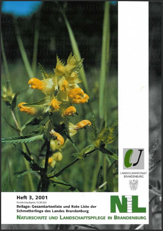 Bild vergrößern (Bild: Zeitschrift: Naturschutz und Landschaftspflege in Brandenburg Heft 3 - 2001)