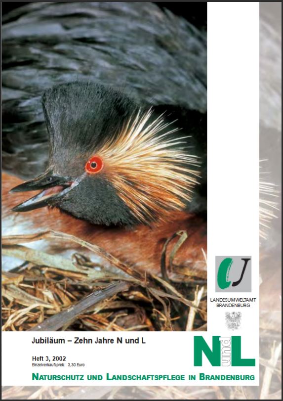 Bild vergrößern (Bild: Titelseite der Zeitschrift: Naturschutz und Landschaftspflege in Brandenburg Heft 3 - 2002)