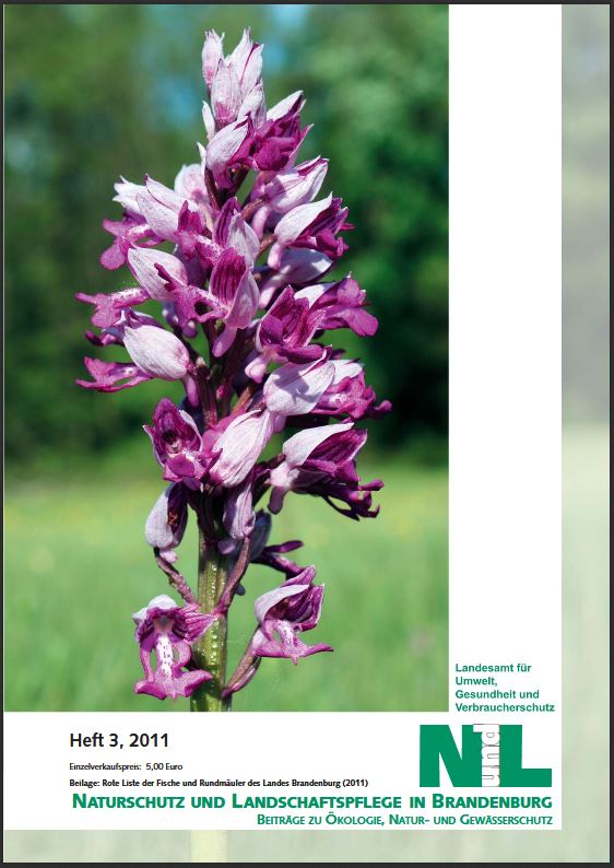 Bild vergrößern (Bild: Titelseite der Zeitschrift: Naturschutz und Landschaftspflege in Brandenburg Heft 3 - 2011)