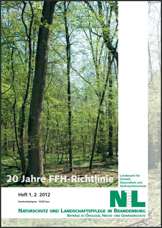 Bild vergrößern (Bild: Zeitschrift: Naturschutz und Landschaftspflege in Brandenburg Heft 1/2 - 2012 (10 Euro))