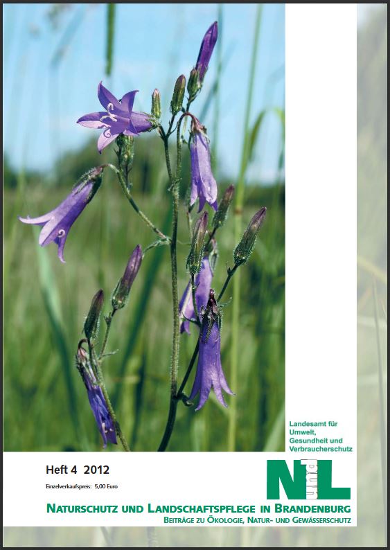 Bild vergrößern (Bild: Titelseite der Zeitschrift: Naturschutz und Landschaftspflege in Brandenburg Heft 4 - 2012)