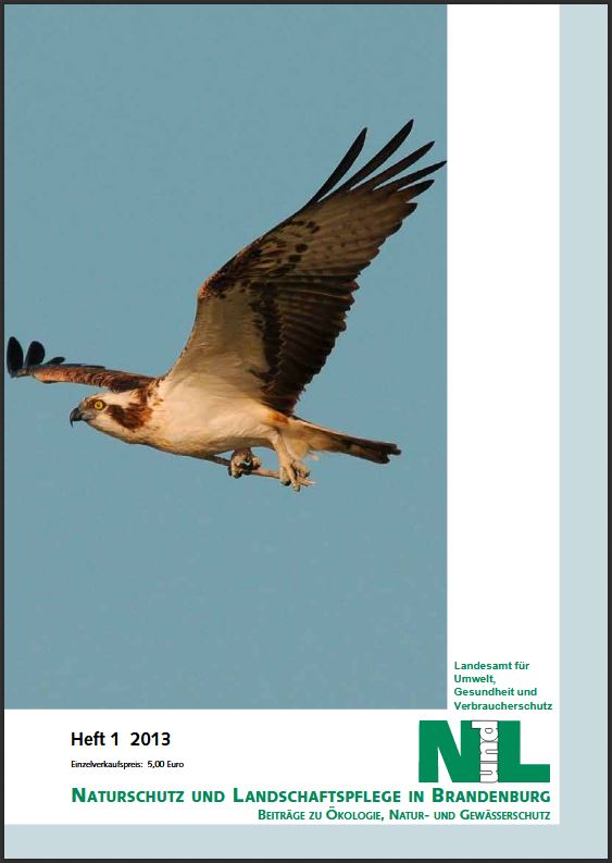 Bild vergrößern (Bild: Zeitschrift: Naturschutz und Landschaftspflege in Brandenburg Heft 1 - 2013 (5 Euro))