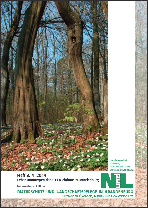 Bild vergrößern (Bild: Titelseite der Zeitschrift: Naturschutz und Landschaftspflege in Brandenburg Heft 3/4 - 2014)