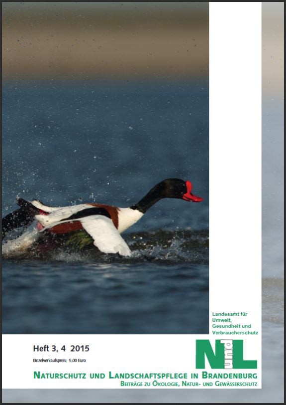 Bild vergrößern (Bild: Titelseite der Zeitschrift Naturschutz und Landschaftspflege 2015 Heft 3)