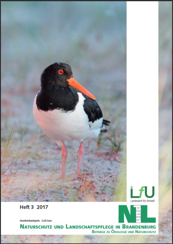 Bild vergrößern (Bild: Titelseite der Zeitschrift: Naturschutz und Landschaftspflege in Brandenburg Heft 3 - 2017)