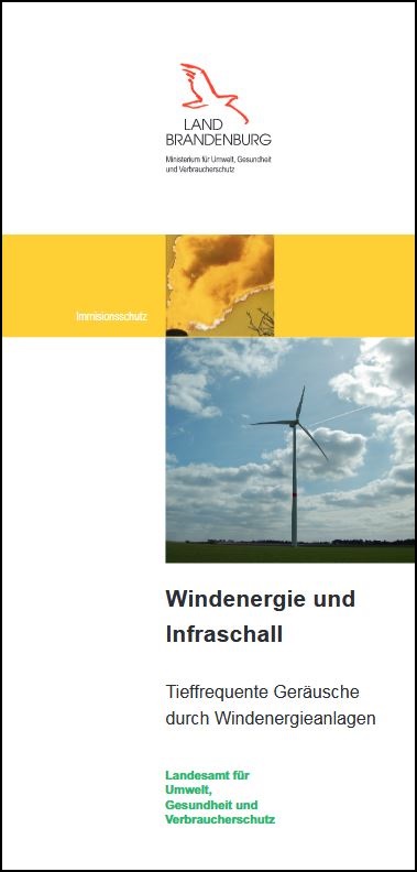 Bild vergrößern (Bild: Titelseite Faltblatt Windenergie und Infraschall)
