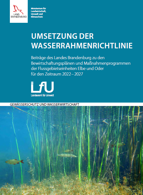 Bild vergrößern (Bild: Titelbild des Berichts Umsetzung der Wasserrahmenrichtlinie 2022-2027)