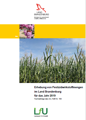 Bild vergrößern (Bild: Cover Erhebung von Pestizidwirkstoffmengen, Heft 164)