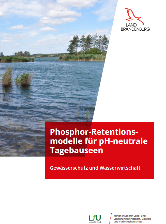 Bild vergrößern (Bild: Cover Phosphor-Retentionsmodelle für pH-neutrale Tagebauseen)