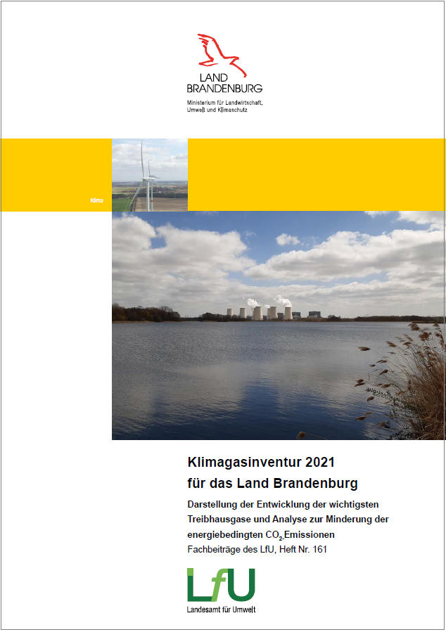 Bild vergrößern (Bild: Klimagasinventur 2021 für das Land Brandenburg - Fachbeiträge, Heft 161)
